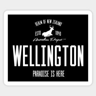 New Zealand, Wellington Sticker